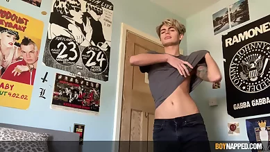 Twink acts unattended on cam and provides wholly slutty scenes